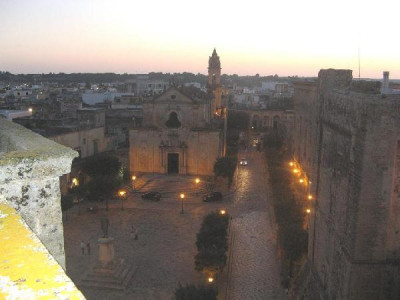 Un suggestivo scorcio di piazza Giuseppe Pisanelli